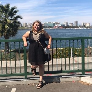 Formal Black lace dress